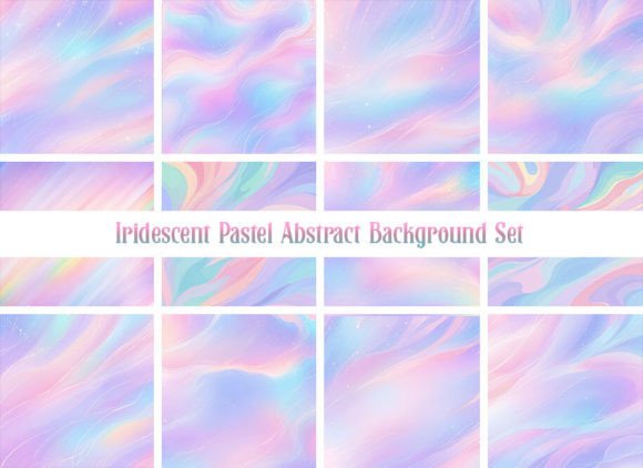 Download Iridescent Pastel Abstract Backgrounds - Abstract backgrounds Collection