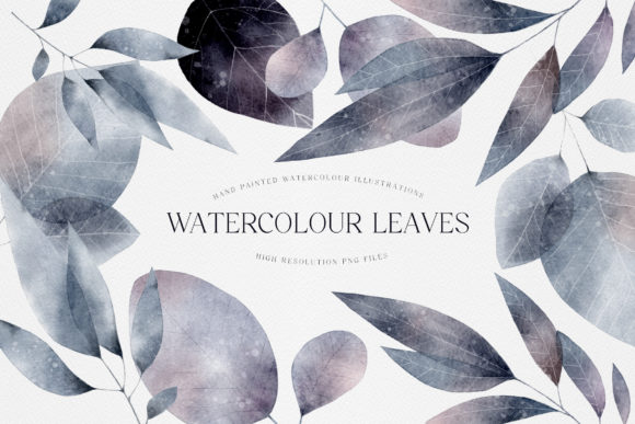 Download Watercolor Leaves Illustration Whimsical - Watercolor leaves Collection