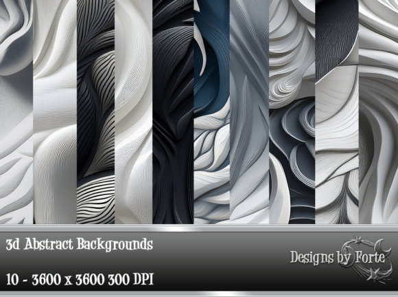 Download 3d Abstract Backgrounds - Premium Bundle