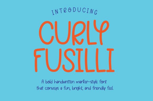 Download Curly Fusilli - Fusilli Collection