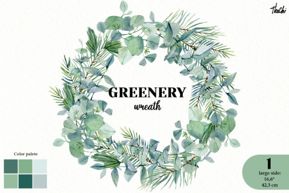 Download Watercolor Leaves Foliage Wreath Png - Watercolor leaves Collection