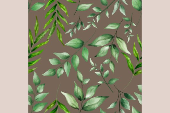 Download Beautiful Watercolor Leaves Pattern - Watercolor leaves Collection