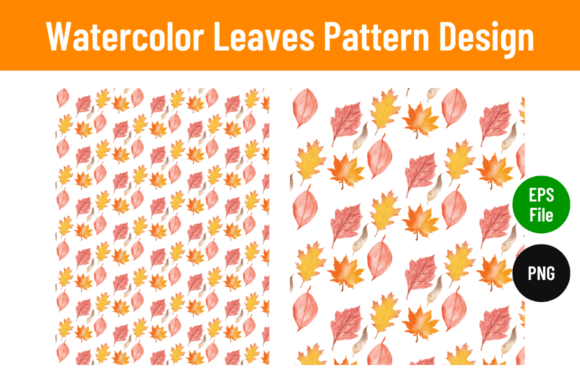 Download Watercolor Leaves Pattern Design - Watercolor leaves Collection